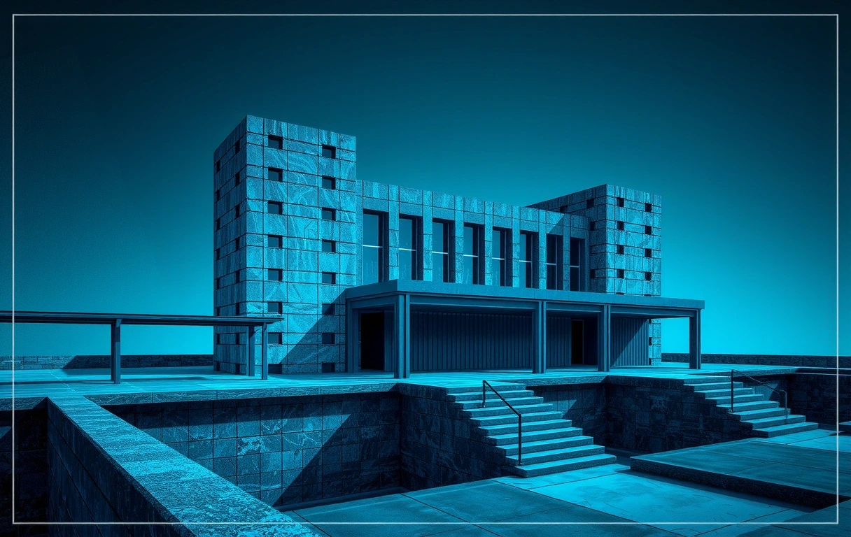 Structural blueprints representing family architecture